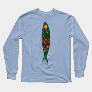 Japanese Sardine Long Sleeve T-Shirt